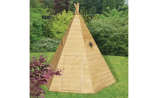 7 X 6 Shire Wigwam Childrens Kids Wooden Garden Playhouse product image