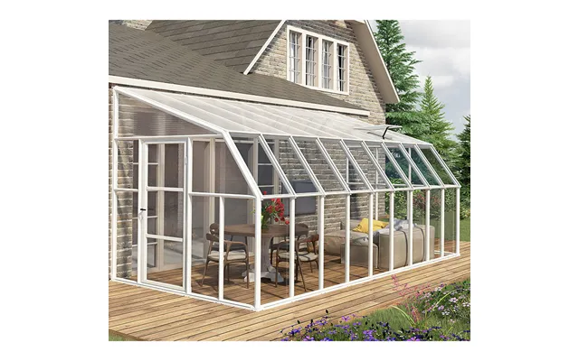 8' X 18' Palram Canopia Rion Clear Sun Room 2.57m X 5.70m