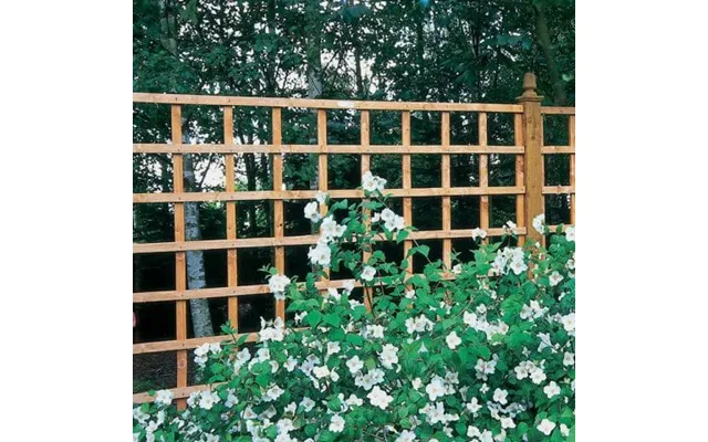 Forest 6' X 1' Heavy Duty Square Garden Trellis Fence Panel 1