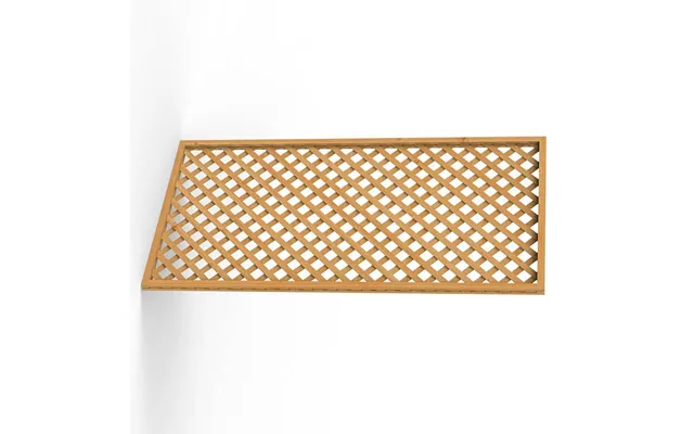 Forest 6' X 3' Diamond Lattice Trellis Fence Topper 1.83m X 0