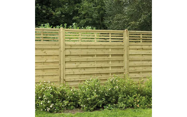 Forest 6' X 6' Kyoto Pressure Treated Decorative Fence Panel 1