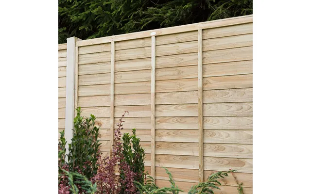 Forest 6' X 6' Pressure Treated Lap Fence Panel 1.83m X 1.83m