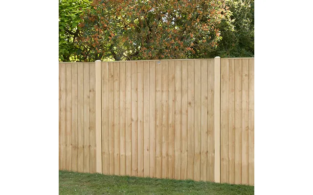 Forest 6' X 6' Pressure Treated Vertical Closeboard Fence Panel 1