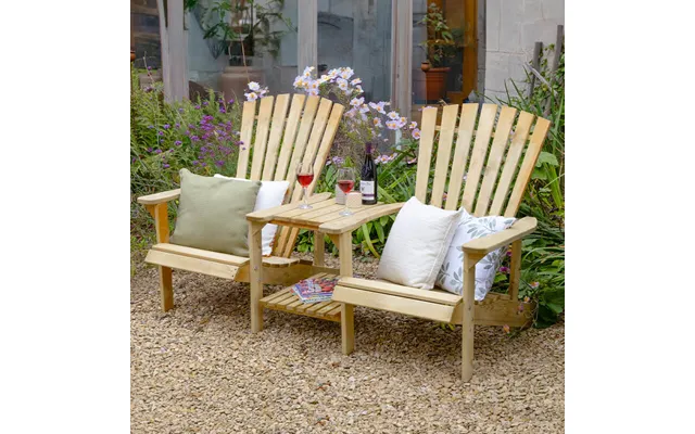Forest Florida Wooden Garden Love Seat 6'2 X 3'1 1.87m X 0.95m product image