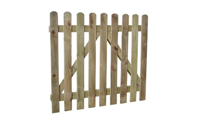 Forest Heavy Duty 3'3 X 3' Pressure Treated Wooden Picket Garden Gate 1m X 0