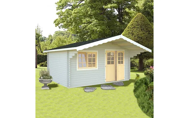 Palmako Sally 4.8m X 3.9m Log Cabin Summerhouse 44mm
