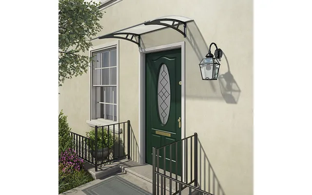Palram Canopia Calisto 1350 Twinwall Grey Door Canopy