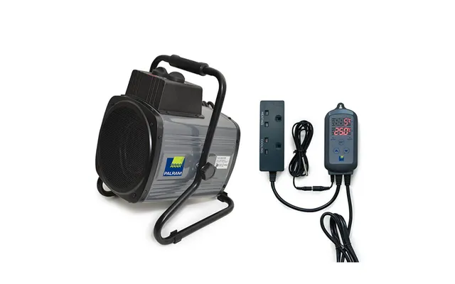 Palram Canopia Portable Fan Greenhouse Heater With Digital Thermostat