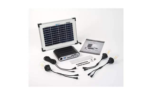 Solartech Premium Garden Building Solar Lighting Kit 5 - Suitable For Gazebos Up To 5m X 4m 16' X 14'