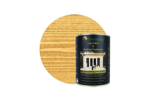 Timmersol Seasoned Applewood Log Cabin & Decking Treatment 5 Litres