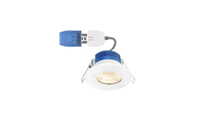 Aurora R6 Fastrfix Fixed 6w Fire Rated Led Downlight White 3000k