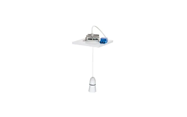 Levello Pendant Powder Coated White B22 product image