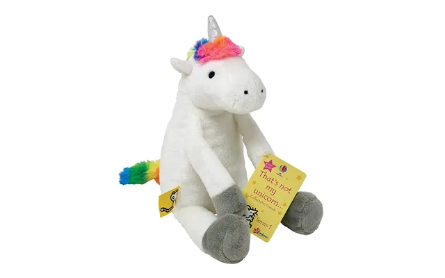 Usborne That's Not My Unicorn Soft Toy White Mix product image