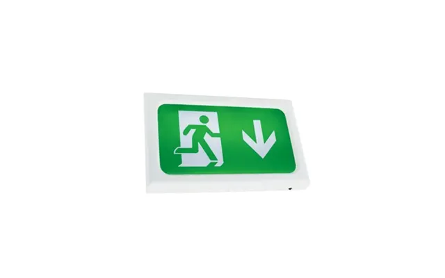 Ansell Encore Exit Box Maintained Non-maintained Lithium 3w White product image