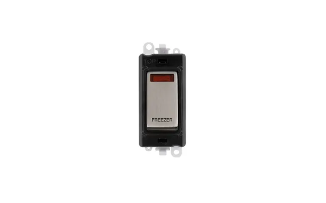 Click Gridpro 20ax Stainless Steel Dp Switch Module With Neon Freezer Insert Black