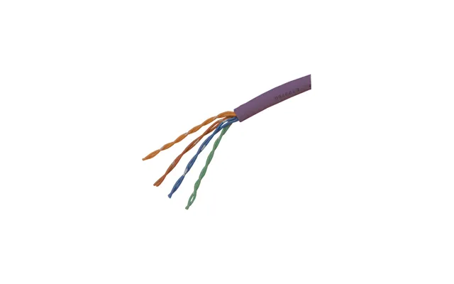 Deta Cat 6 Utp Lszh Data Cable Purple 305m Reel