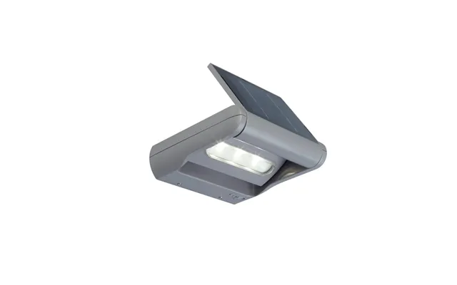 Lutec Mini Ledspot Solar Solar Light Silver Integrated Led Ip44