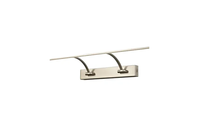 Luxuria Gloranta 90cm 2 Arm Wall Light Picture Light 1x16w Led 3000k 1200lm Satin Nickel