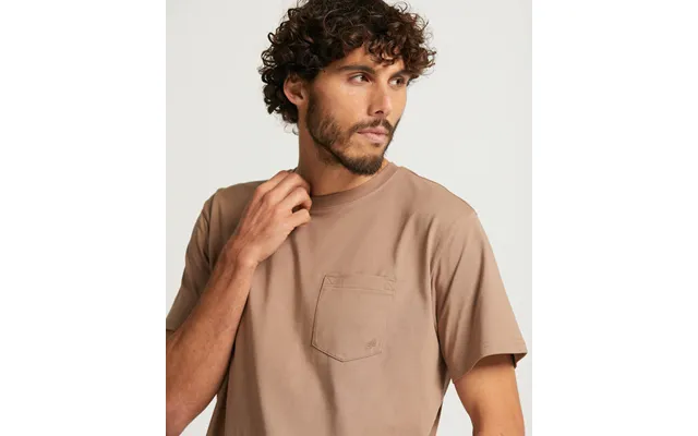 Mens Organic Cotton Pocket Tee - Portabella product image