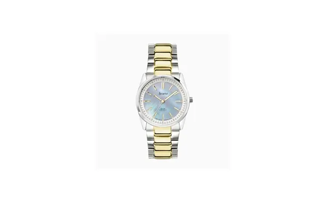 Accurist Everyday Solar Two-tone & Blue Mop Bracelet Watch