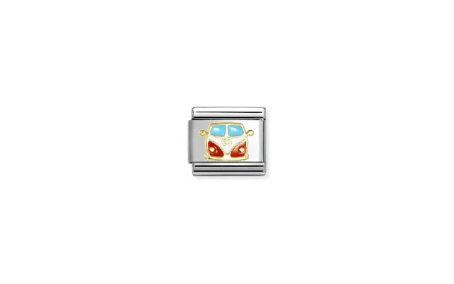 Classic Gold And Enamel Red & White Van Fashion & Fun Charms product image