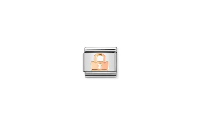 Classic Rose Gold Padlock Love & Hearts Charms