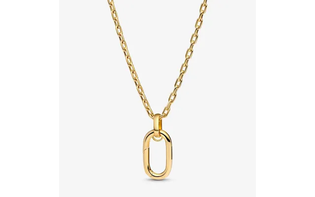 Me Gold Large Openable Link Pendant Necklace - 70cm