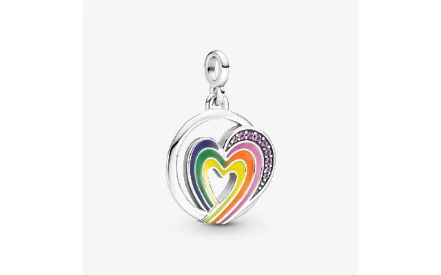 Me Rainbow Heart Of Freedom Medallion Charms product image