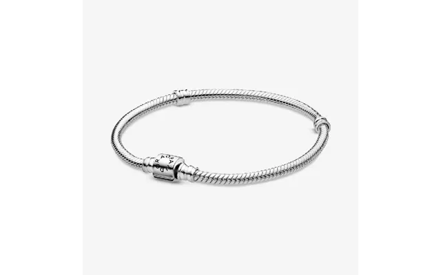 Moments Barrel Clasp Snake Chain Bracelet - 19cm