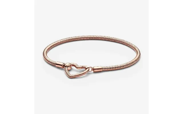 Moments Heart Closure Snake Chain Bracelet - 19cm product image