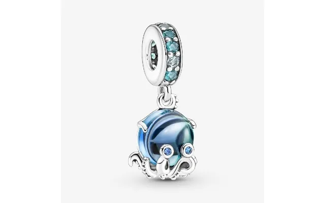 Murano Glass Cute Octopus Dangle Charms product image