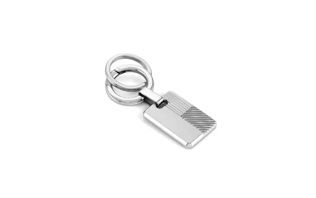 Nomination Engraved Detail Steel Keyring
