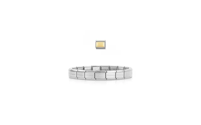 Nomination Gold Engravable Charm Bracelet