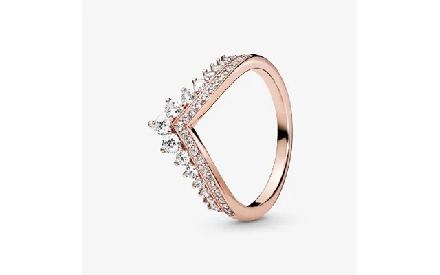 Rose Princess Wishbone Ring - Size 56 product image