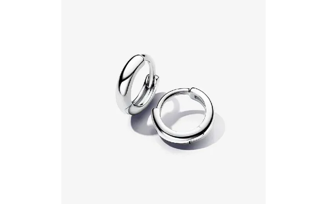 Round Huggie Hoop Earrings