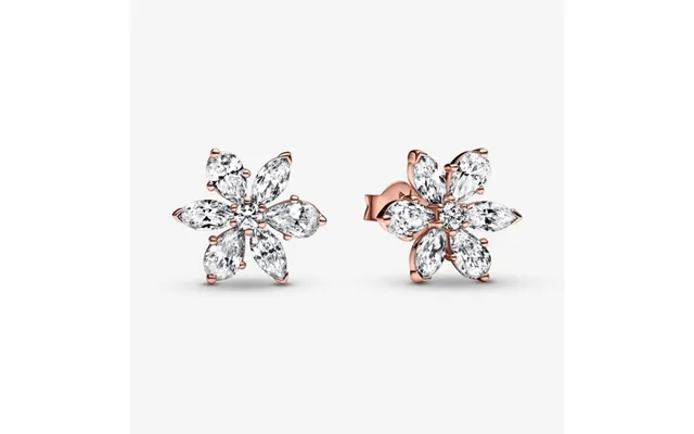 Sparkling Rose Herbarium Cluster Stud Earrings product image