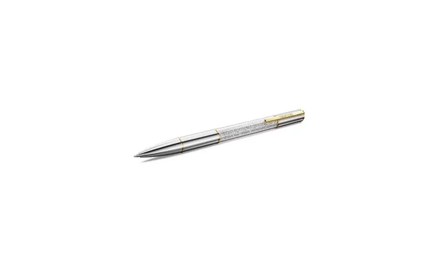 Swarovski Crystalline Lustre Ballpoint Pen In Silver With Mixed Finish
