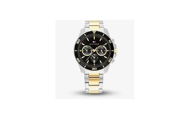 Tommy Hilfiger Men's Jordan Chronograph Watch - Black, Two-tone,