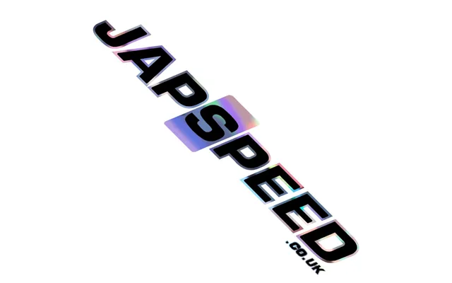Japspeed Stickers - Black On Chrome