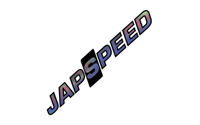Japspeed Stickers - Chrome On Black