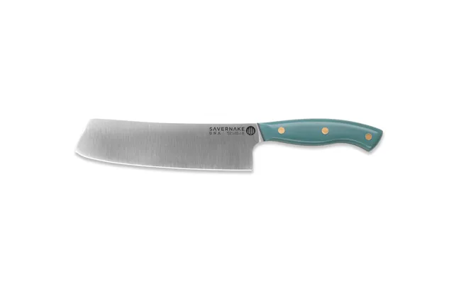 Savernake Dna Sk18 18cm Nakiri - Atlantic & Anthracite With Traditional Handle product image