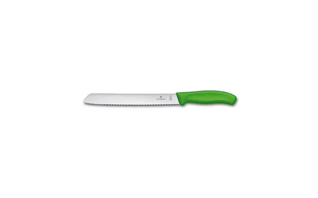 Victorinox Swiss Classic 21cm Bread Knife Serrated Edge Green 6863621l4b