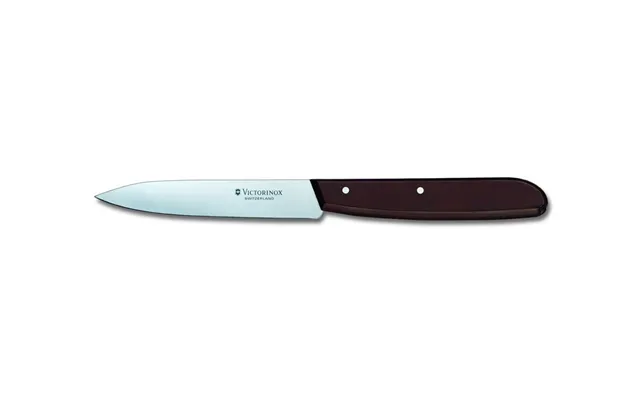Victorinox Wood 10cm Paring Knife With Pointed Tip 50700