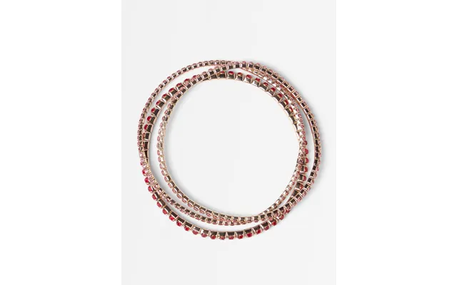 3-pack Elastic Bracelet With Rhinestone