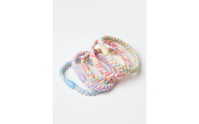 5-pack Colourful Hair Elastics