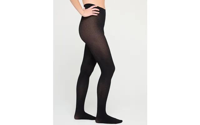 Chevron Patterned Tights 60 Denier