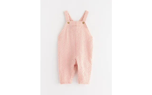 Dungarees In Seersucker