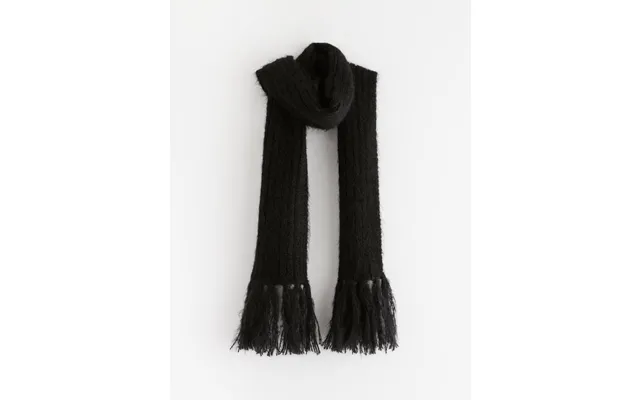 Knitted Scarf In Mohair Blend