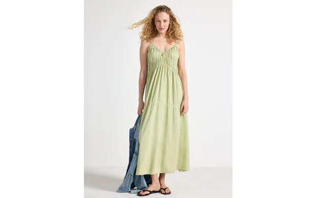 Maxi Dress In Linen Blend