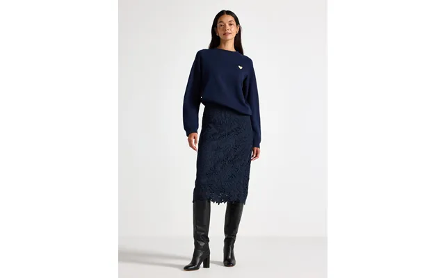 Midi Skirt With Embroidery